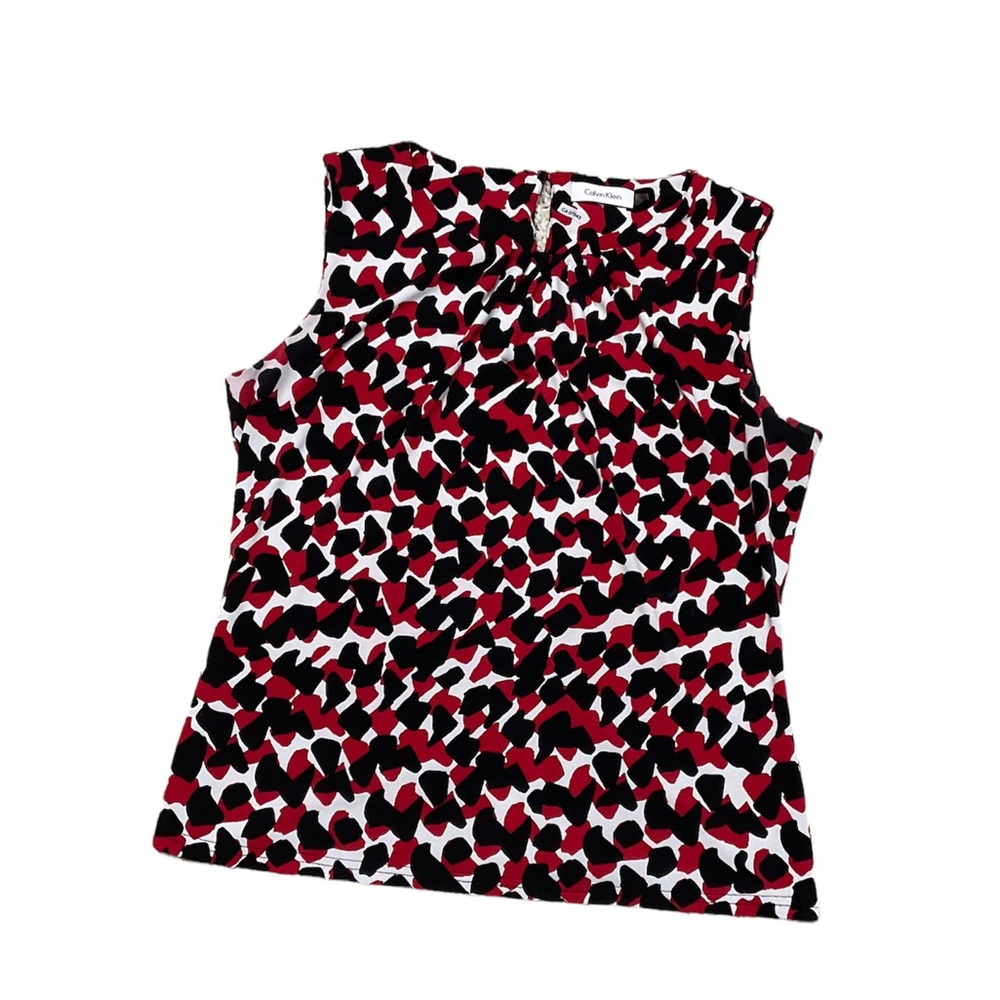 Calvin Klein Sleeveless Blouse, Size L